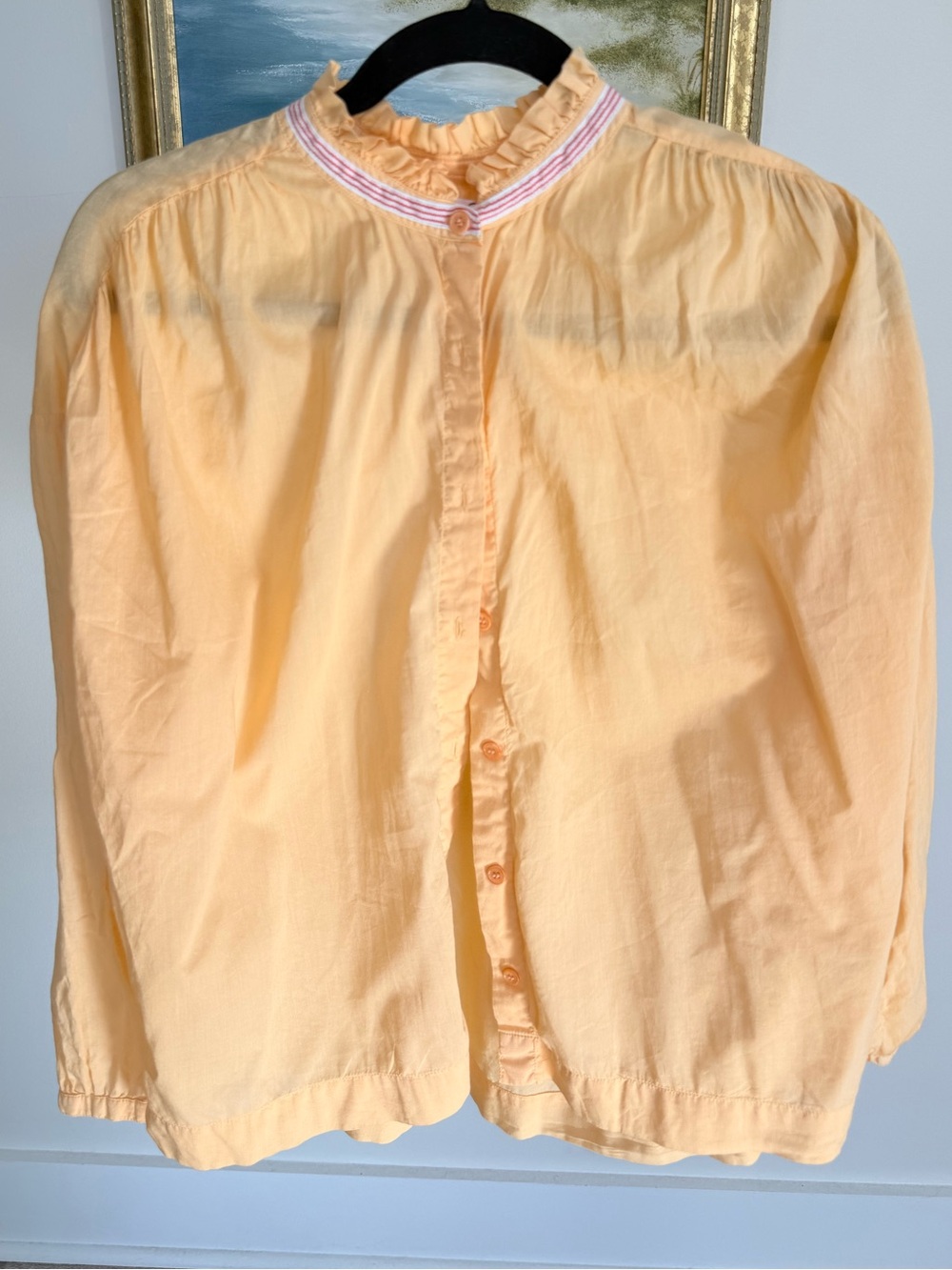 SUNDRY orange top